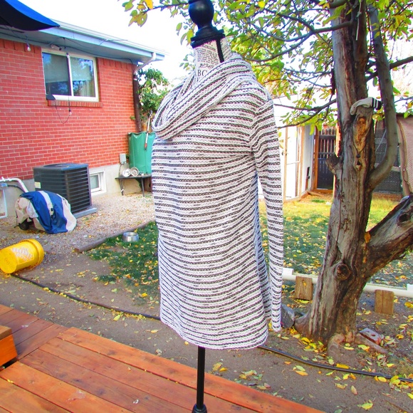 Merona Striped Turtleneck Chunky Sweater - Picture 4 of 6